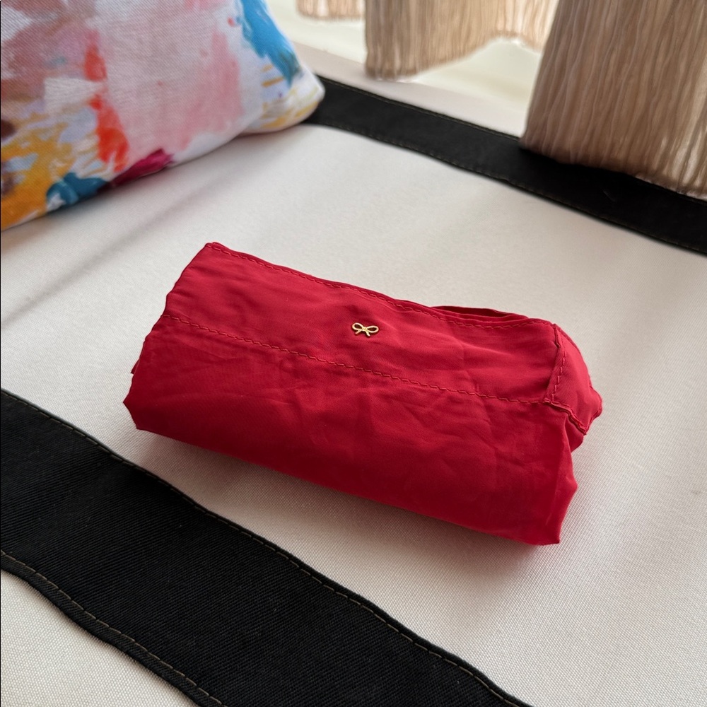 Anya Hindmarch Vibrant Red portable shopping Bag - Picture 4 of 4